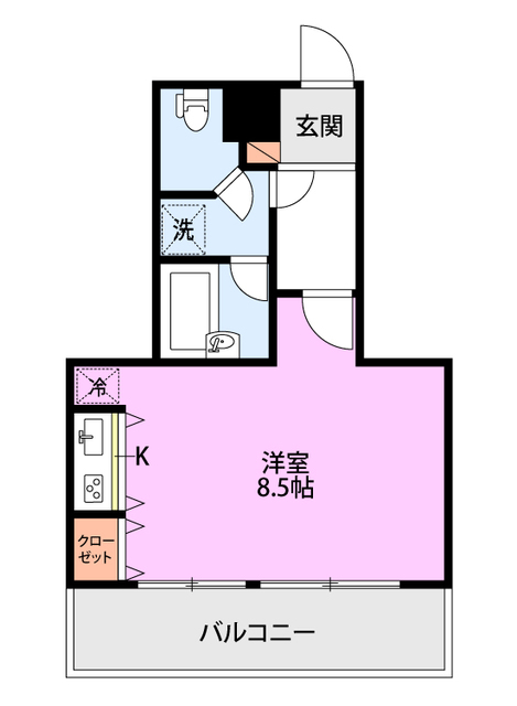 ＳＵＩＴＥ．ＨＮＤの間取り