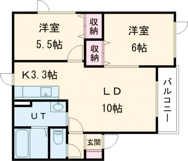 Ｌｕ　ｓｕｄの間取り