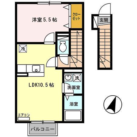 ファインビュー　IIの間取り