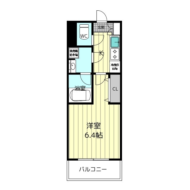 日野市日野本町のマンションの間取り