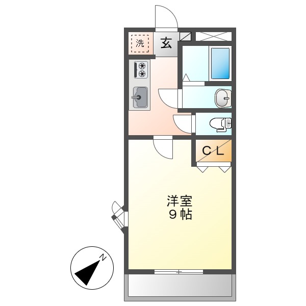 エポックハシマIの間取り