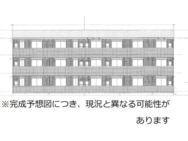 【宇土市北段原町のアパートの建物外観】