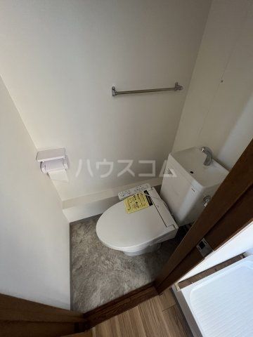 【八王子市片倉町のアパートのトイレ】