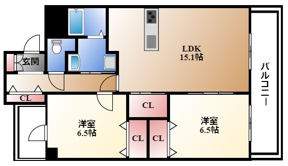 【グレイス泉の間取り】