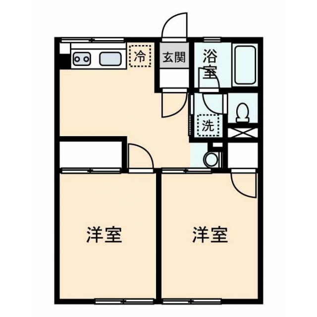 シティハイム　ソレイユの間取り