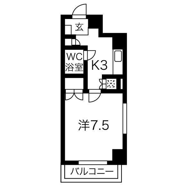 エトワール八戸第２の間取り