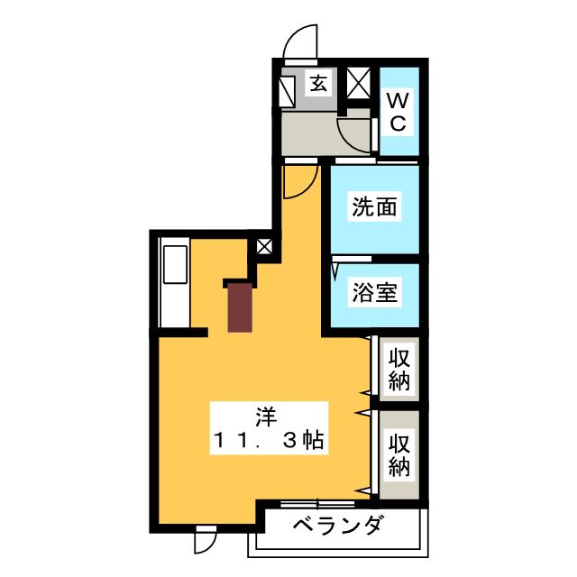 グランメールの間取り