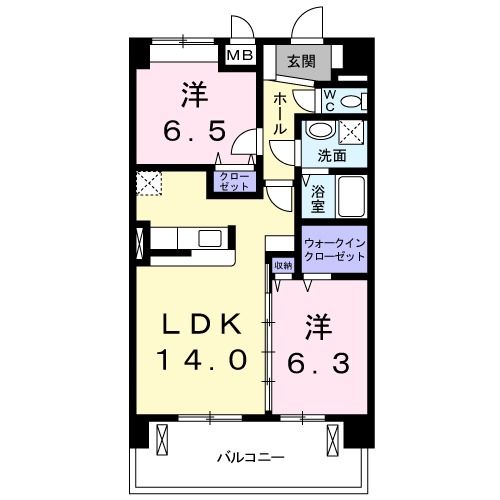 【プラジュ千種の間取り】