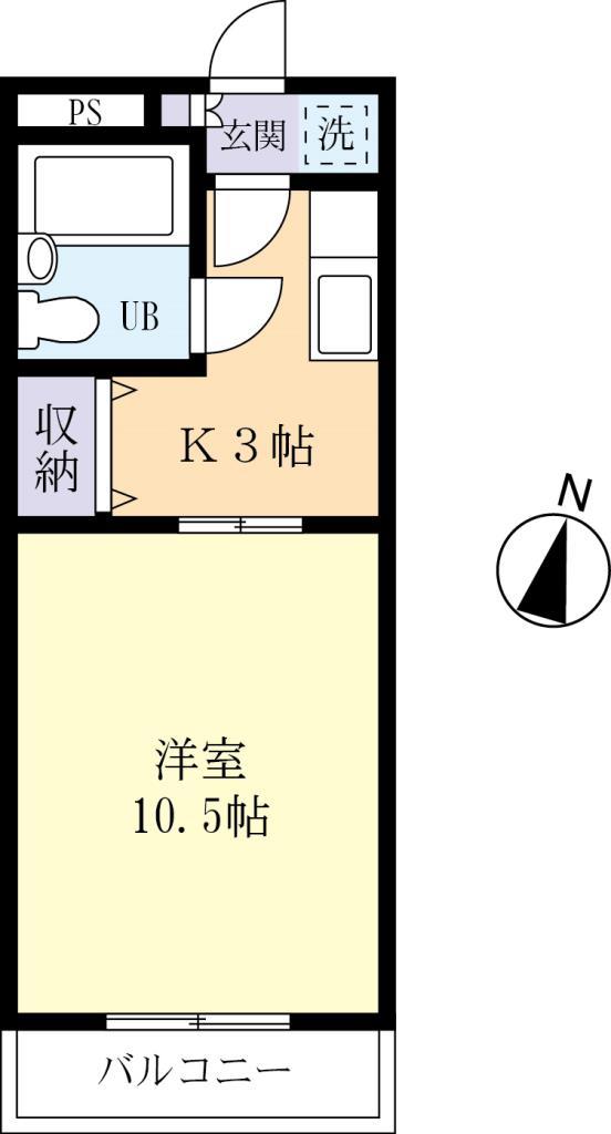 メゾンアルシェの間取り