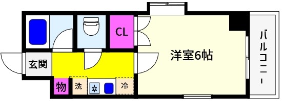 アルファコートの間取り