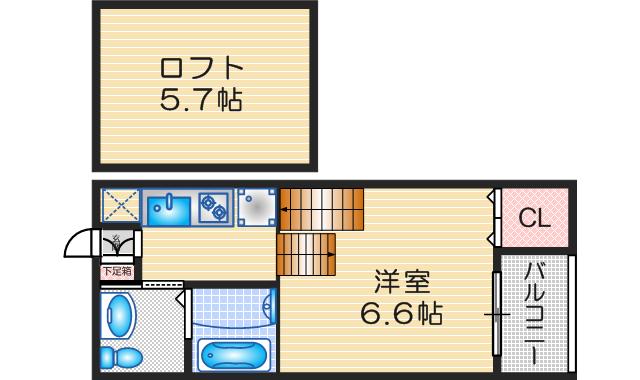 Bliss Houseの間取り