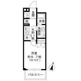 Ｎ－ｓｔａｇｅ　草加新田の間取り