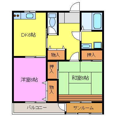 アルトリオの間取り