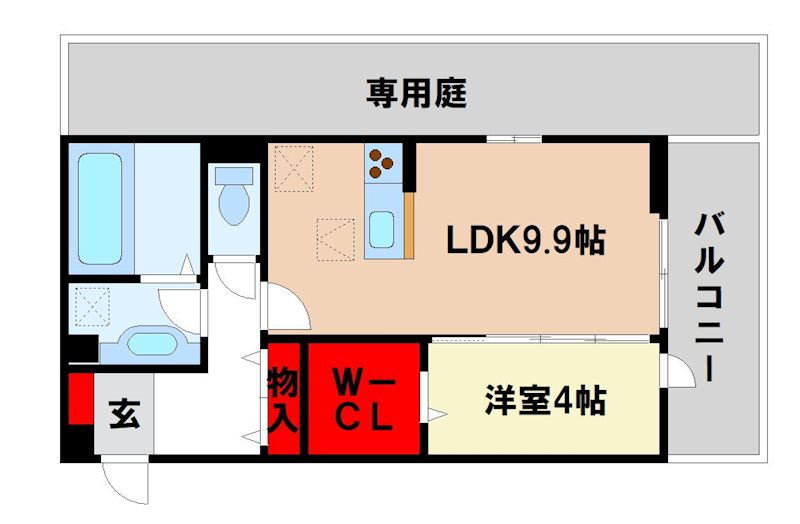 メゾン　ベールの間取り