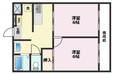 さくらハイツ篠山の間取り