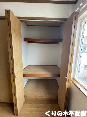 収納　収納のためのスペースです