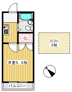 パストラルの間取り