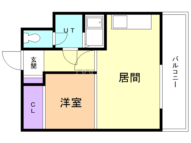 セントラルリバー末広の間取り