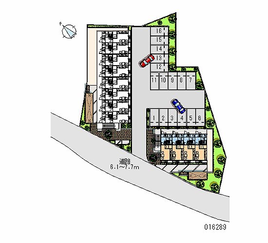 その他共有部分　敷地内駐車場です。