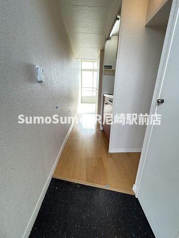 玄関　明るい玄関です