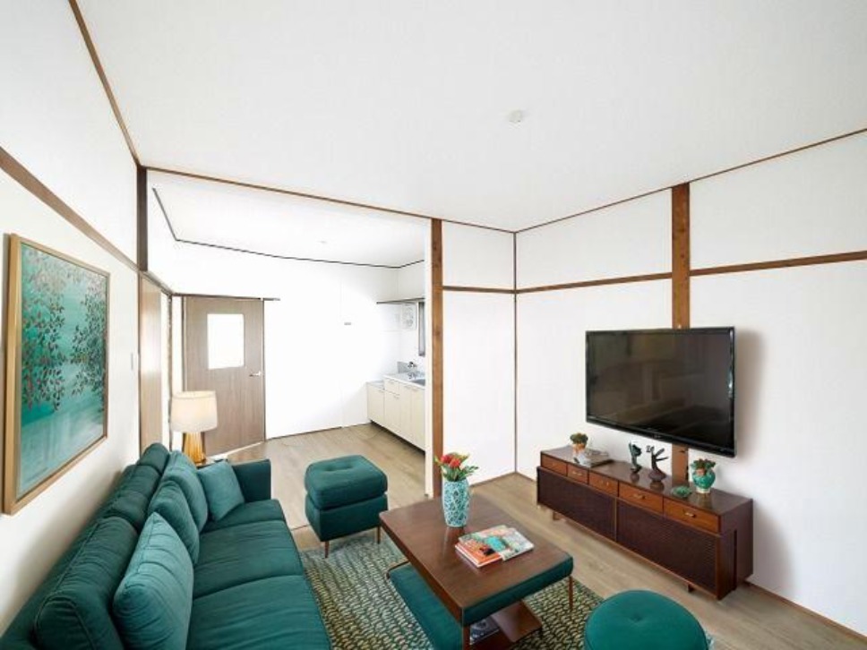 居室・リビング　CGで家具等を配置したもので家具等は含まれません