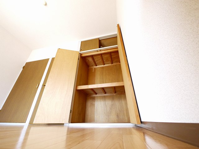 収納　便利な収納スペースです