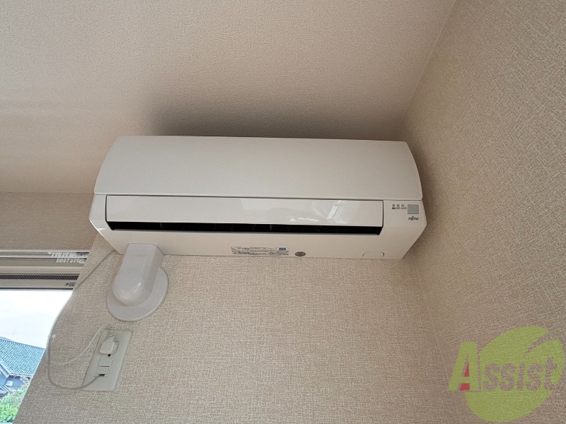その他設備　エアコンが備わっているので、快適に過ごせます。
