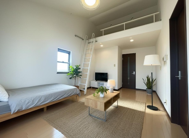 居室・リビング　本画像はＣＧで作成しており実際に現地に家具家電は置かれていま