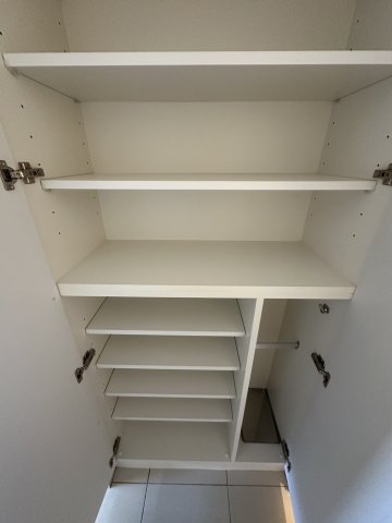 収納　収納のためのスペースです