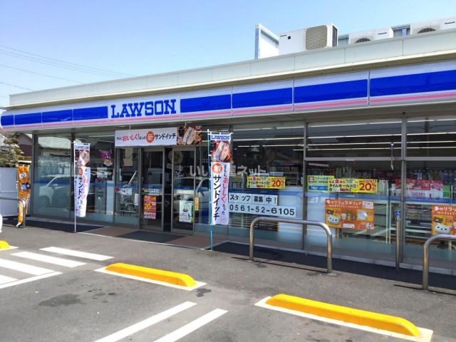 コンビニ　ローソン 尾張旭柏井町店（コンビニ）まで283m