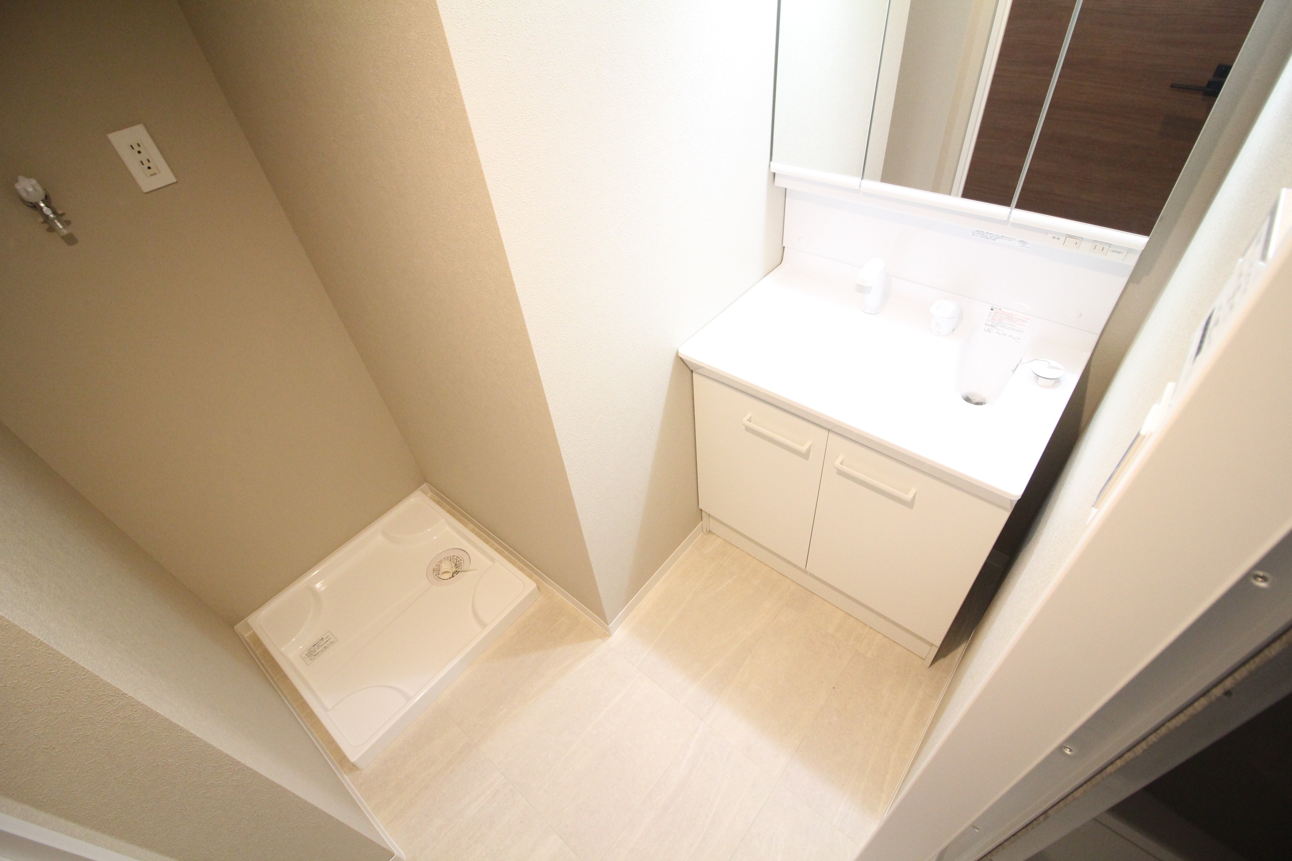 洗面設備　洗濯機・洗面スペース♪