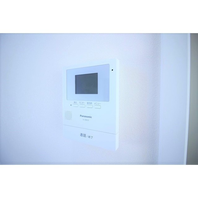 セキュリティ　安心のモニターホン。録画機能付き♪