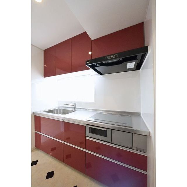 キッチン　ＩＨタイプのシステムキッチン♪