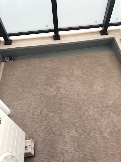 バルコニー　お洗濯にも便利なバルコニー付き