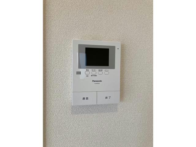 セキュリティ　モニター付きインターホン