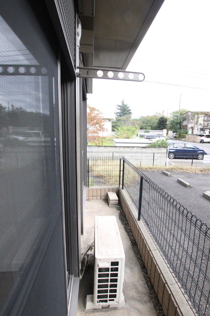 バルコニー　バルコニー付きです！