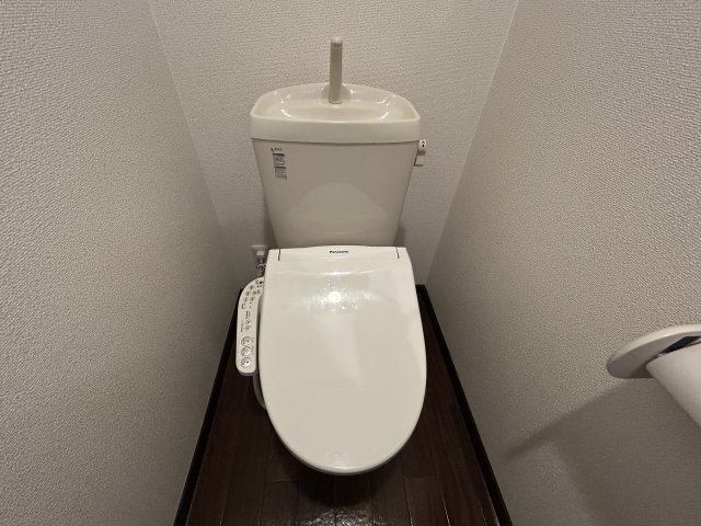 トイレ　ゆったりとした空間のトイレです