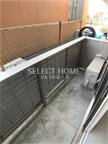 バルコニー　落ち着いた時間を過ごせるバルコニーです