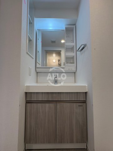 洗面設備　Metrosa谷町六丁目South　独立洗面台