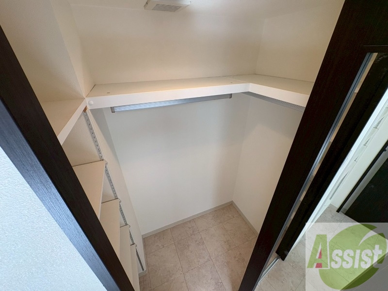 収納　収納です。寝室もすっきり片付きますよ～！