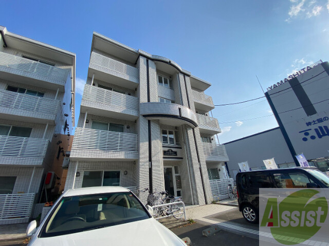 建物外観　札幌市東区北三十三条東「グランメール新道東駅２」