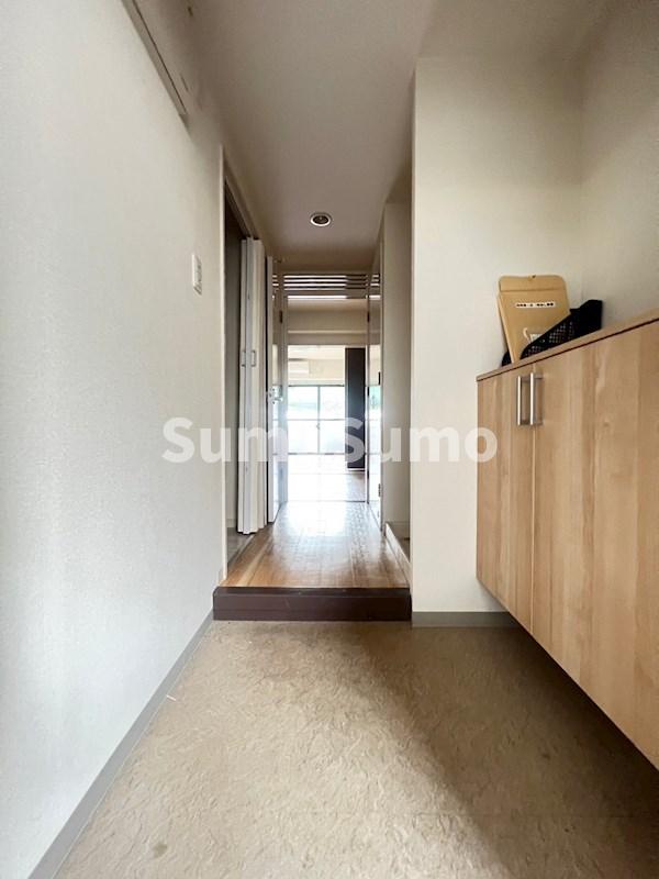 玄関　明るい玄関です