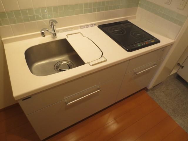 キッチン　★ＩＨ２口システムキッチン★