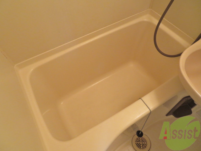 バス・シャワールーム　バスルームは狭すぎず、シャワーも浴びやすそうです。