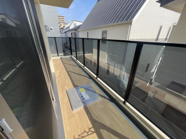 バルコニー　落ち着いた時間を過ごせるバルコニーです