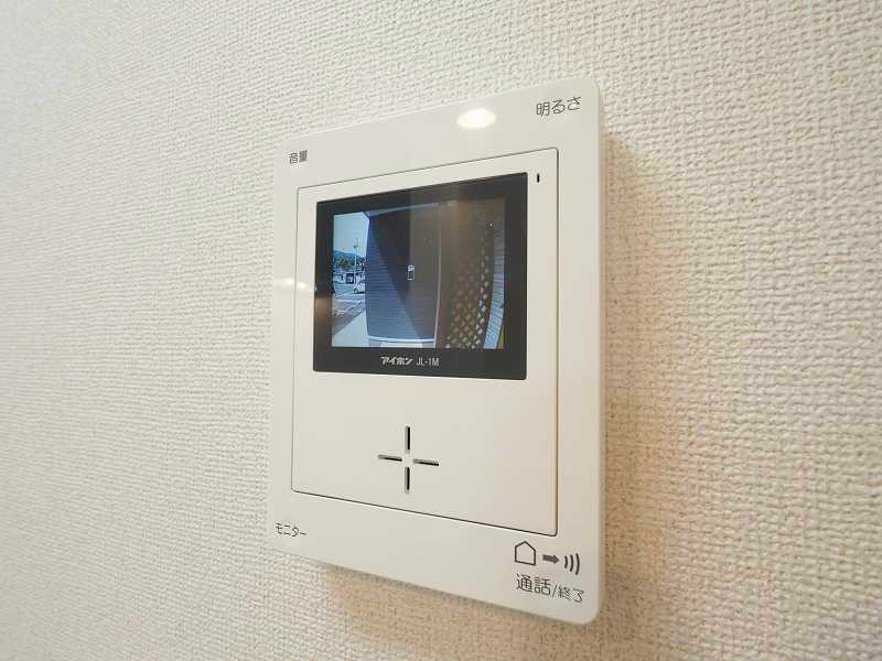 セキュリティ　カラーで見える安心・安全のモニターホンです。