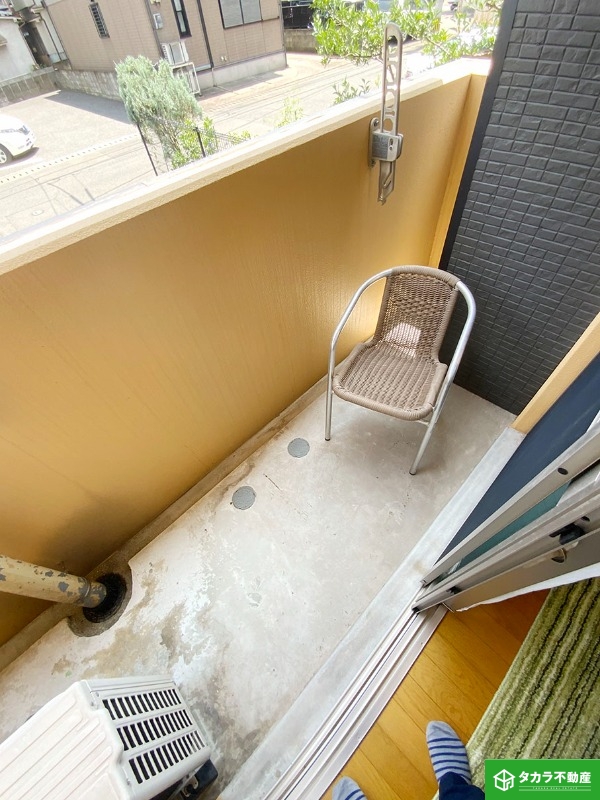 バルコニー　写真は１０２号