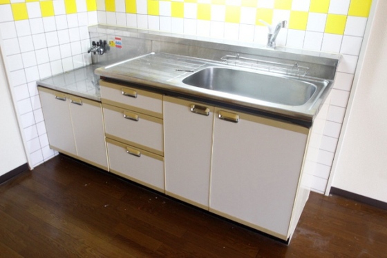 キッチン　※別号室の写真です