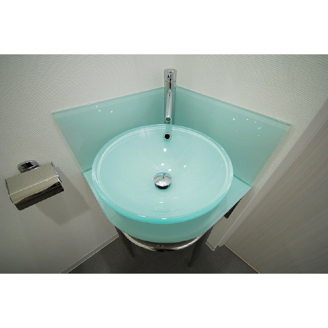 洗面設備　使いやすい洗面所です