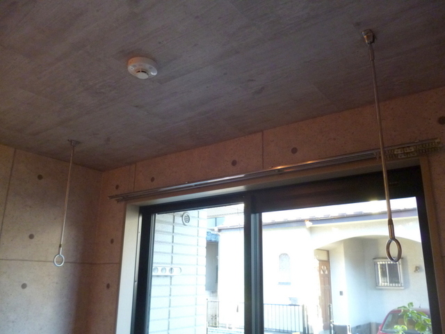 その他設備　うれしい室内物干しフック